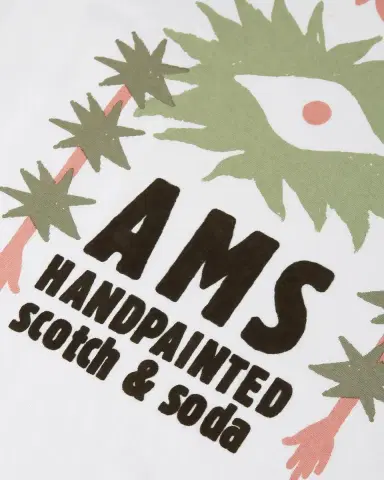 Scotch & Soda Men's Logo Graphic T-Shirt | Thumbnail 6 Scotch & Soda Men's Logo Graphic T-Shirt | Thumbnail 6