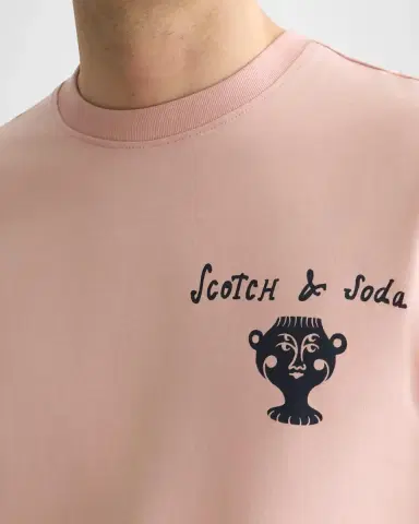 Scotch & Soda Men's Logo Graphic T-Shirt | Thumbnail 5 Scotch & Soda Men's Logo Graphic T-Shirt | Thumbnail 5