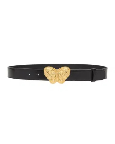 Valentino Garavani Butterfly Buckle Leather Belt 30MM | Thumbnail 1 Valentino Garavani Butterfly Buckle Leather Belt 30MM | Thumbnail 1