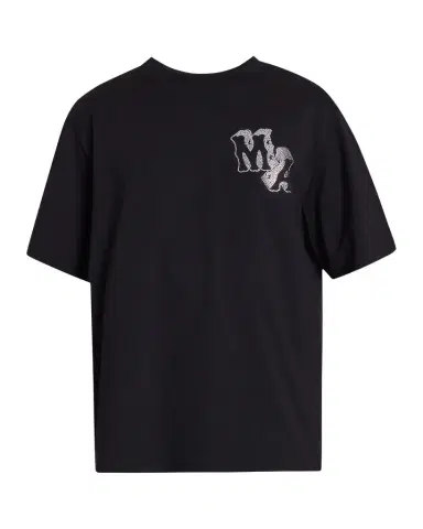 AMIRI Men's Crystal-Embellished Logo Cotton T-Shirt | Thumbnail 1 AMIRI Men's Crystal-Embellished Logo Cotton T-Shirt | Thumbnail 1