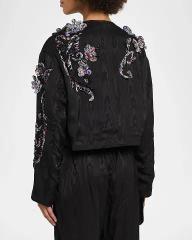 Dries Van Noten Vonda Bis Embellished Jacket | Thumbnail 3 Dries Van Noten Vonda Bis Embellished Jacket | Thumbnail 3