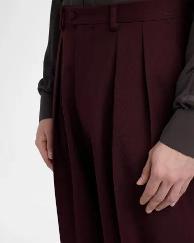 Dolce & Gabbana Men's Wool Gabardina Lana Pants | Thumbnail 5 Dolce & Gabbana Men's Wool Gabardina Lana Pants | Thumbnail 5