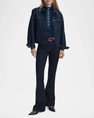 rag & bone Marie Denim Trucker Jacket | Thumbnail 2 rag & bone Marie Denim Trucker Jacket | Thumbnail 2