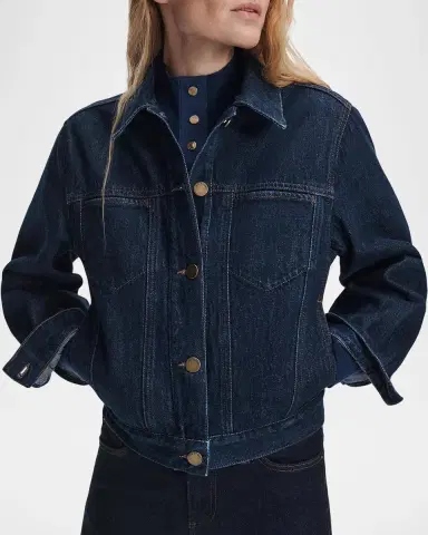 rag & bone Marie Denim Trucker Jacket | Thumbnail 4 rag & bone Marie Denim Trucker Jacket | Thumbnail 4