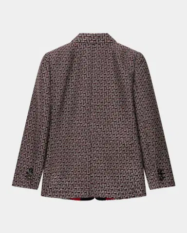 Emporio Armani Crest Patch Tweed Blazer | Thumbnail 3 Emporio Armani Crest Patch Tweed Blazer | Thumbnail 3