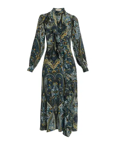 Ulla Johnson Sabrina Long-Sleeve Silk Maxi Dress | Thumbnail 1 Ulla Johnson Sabrina Long-Sleeve Silk Maxi Dress | Thumbnail 1