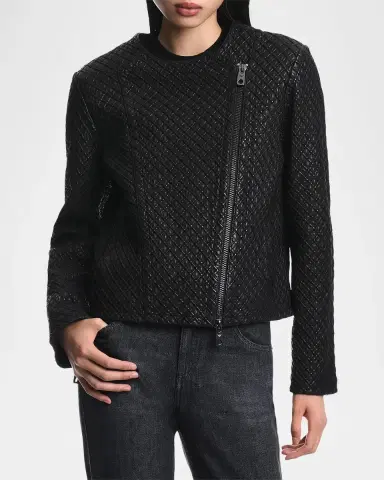 Emporio Armani Quilted Blouson Jacket | Thumbnail 4 Emporio Armani Quilted Blouson Jacket | Thumbnail 4