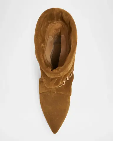 Isabel Marant Edrik Rings 45MM Suede Ankle Boots | Thumbnail 6 Isabel Marant Edrik Rings 45MM Suede Ankle Boots | Thumbnail 6