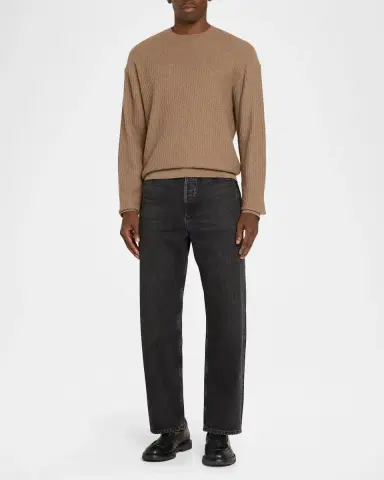 Frame Textured Wool Crewneck Sweater | Thumbnail 2 Frame Textured Wool Crewneck Sweater | Thumbnail 2