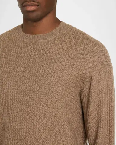 Frame Textured Wool Crewneck Sweater | Thumbnail 8 Frame Textured Wool Crewneck Sweater | Thumbnail 8