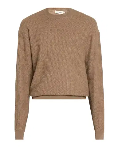 Frame Textured Wool Crewneck Sweater | Thumbnail 1 Frame Textured Wool Crewneck Sweater | Thumbnail 1