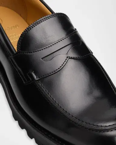 Allen Edmonds Men's Miller Reserve Leather Lug-Sole Penny Loafers | Thumbnail 5 Allen Edmonds Men's Miller Reserve Leather Lug-Sole Penny Loafers | Thumbnail 5