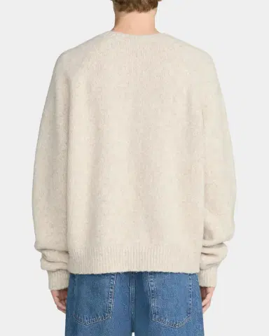 Frame Men's Alpaca-Blend Raglan Crewneck Sweater | Thumbnail 3 Frame Men's Alpaca-Blend Raglan Crewneck Sweater | Thumbnail 3