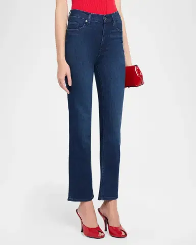 Frame Le Sleek Straight Jeans | Thumbnail 4 Frame Le Sleek Straight Jeans | Thumbnail 4