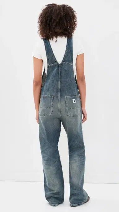 Carhartt WIP Straight Leg Bib Overalls | Thumbnail 3 Carhartt WIP Straight Leg Bib Overalls | Thumbnail 3