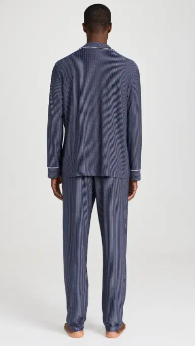 Eberjey William Modal Striped Long PJs | Thumbnail 3 Eberjey William Modal Striped Long PJs | Thumbnail 3