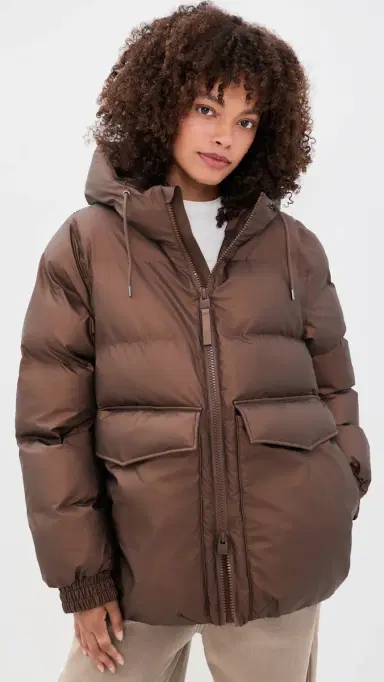 Rains Alta A-Line Puffer W Jacket | Thumbnail 2 Rains Alta A-Line Puffer W Jacket | Thumbnail 2
