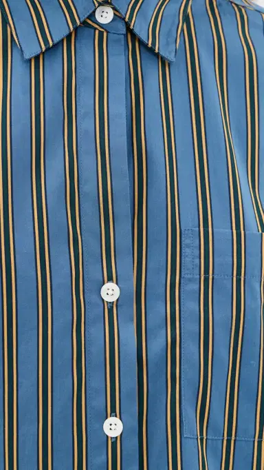 Madewell The Signature Stripe Button Down Shirt | Thumbnail 6 Madewell The Signature Stripe Button Down Shirt | Thumbnail 6