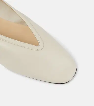 Le Monde Béryl Le Monde Béryl Luna leather slippers | Thumbnail 4 Le Monde Béryl Le Monde Béryl Luna leather slippers | Thumbnail 4