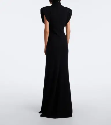 Mugler Draped wool-blend jersey gown | Thumbnail 5 Mugler Draped wool-blend jersey gown | Thumbnail 5