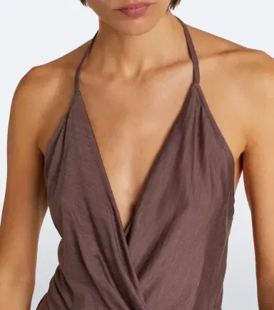 Rick Owens Draped wool and silk top | Thumbnail 2 Rick Owens Draped wool and silk top | Thumbnail 2