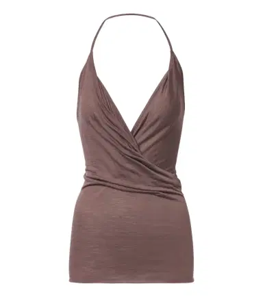 Rick Owens Draped wool and silk top | Thumbnail 1 Rick Owens Draped wool and silk top | Thumbnail 1