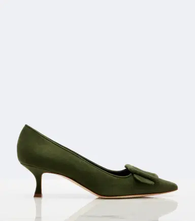Manolo Blahnik Maysale suede pumps | Thumbnail 4 Manolo Blahnik Maysale suede pumps | Thumbnail 4