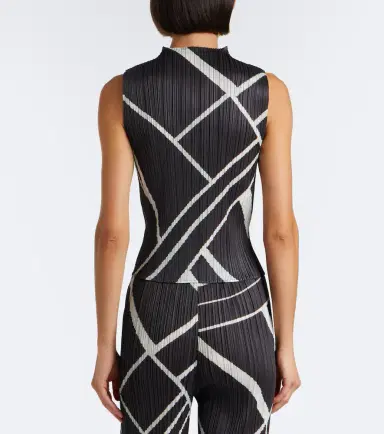 Pleats Please Issey Miyake Fold Line pleated printed top | Thumbnail 3 Pleats Please Issey Miyake Fold Line pleated printed top | Thumbnail 3