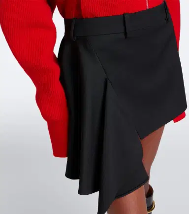 Givenchy Draped wool miniskirt | Thumbnail 5 Givenchy Draped wool miniskirt | Thumbnail 5