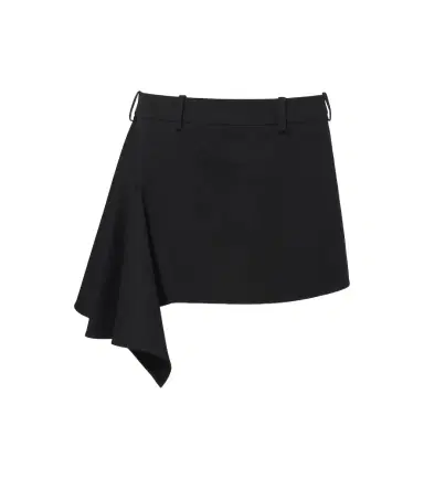 Givenchy Draped wool miniskirt | Thumbnail 1 Givenchy Draped wool miniskirt | Thumbnail 1