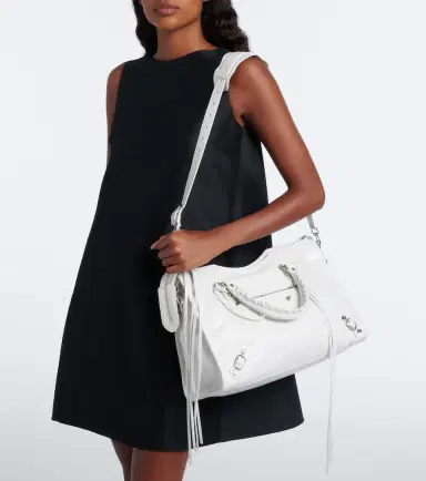 Balenciaga Le City Medium leather shoulder bag | Thumbnail 6 Balenciaga Le City Medium leather shoulder bag | Thumbnail 6