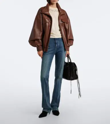 Balenciaga Le City Medium leather top-handle bag | Thumbnail 6 Balenciaga Le City Medium leather top-handle bag | Thumbnail 6