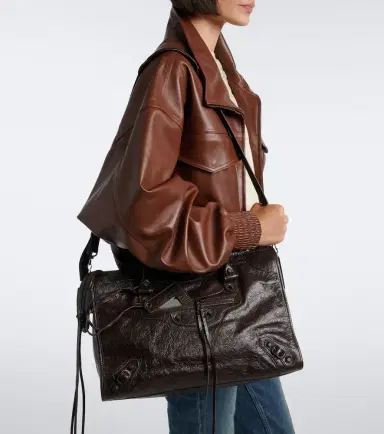Balenciaga Le City Medium leather top-handle bag | Thumbnail 7 Balenciaga Le City Medium leather top-handle bag | Thumbnail 7