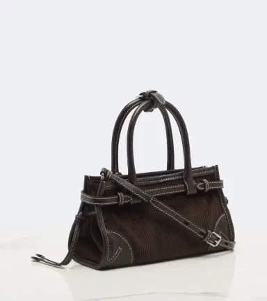 Prada Bonnie Small corduroy top-handle bag | Thumbnail 4 Prada Bonnie Small corduroy top-handle bag | Thumbnail 4
