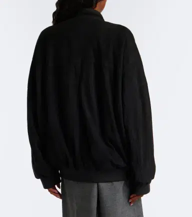 Prada Oversized suede bomber jacket | Thumbnail 7 Prada Oversized suede bomber jacket | Thumbnail 7