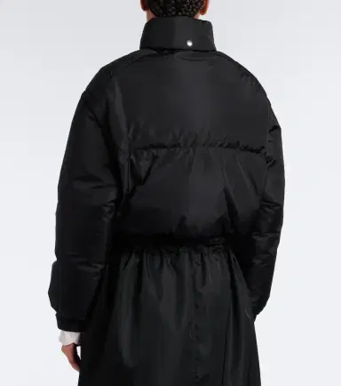 Prada Re-Nylon cropped down jacket | Thumbnail 6 Prada Re-Nylon cropped down jacket | Thumbnail 6