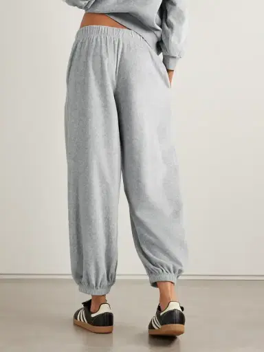 Suzie Kondi Paxos Cotton-blend Velour Tapered Sweatpants | Thumbnail 4 Suzie Kondi Paxos Cotton-blend Velour Tapered Sweatpants | Thumbnail 4
