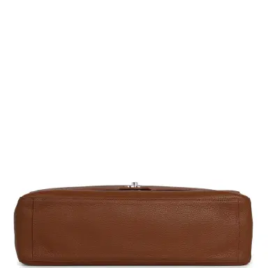 Chanel Chanel Maxi "Souplissimo" Large Flap Bag Camel Grained Calfskin Silver Hardware | Thumbnail 6 Chanel Chanel Maxi "Souplissimo" Large Flap Bag Camel Grained Calfskin Silver Hardware | Thumbnail 6