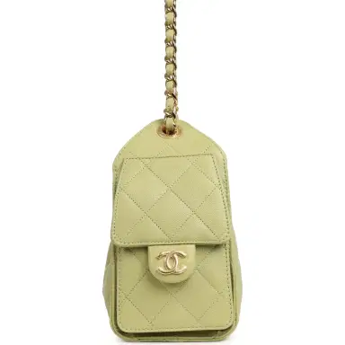 Chanel Chanel Mini 25 Hobo Bag Green Caviar Gold Hardware | Thumbnail 3 Chanel Chanel Mini 25 Hobo Bag Green Caviar Gold Hardware | Thumbnail 3