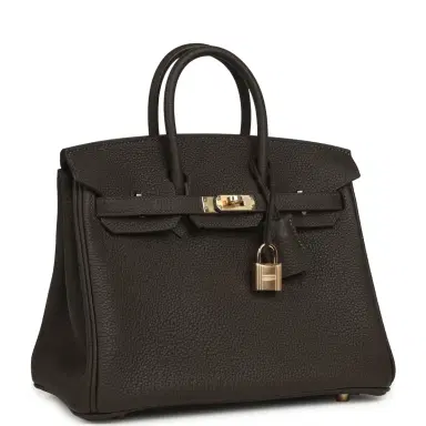 HERMÈS Hermes Birkin 25 Bai-Brun Togo Permabrass Hardware | Thumbnail 2 HERMÈS Hermes Birkin 25 Bai-Brun Togo Permabrass Hardware | Thumbnail 2
