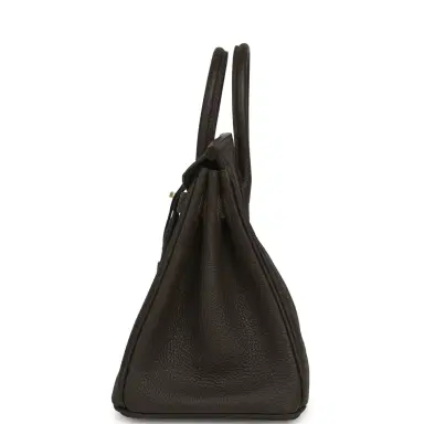 HERMÈS Hermes Birkin 25 Bai-Brun Togo Permabrass Hardware | Thumbnail 3 HERMÈS Hermes Birkin 25 Bai-Brun Togo Permabrass Hardware | Thumbnail 3