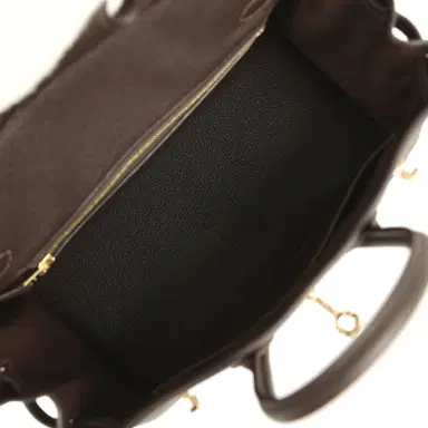 HERMÈS Hermes Birkin 25 Bai-Brun Togo Permabrass Hardware | Thumbnail 9 HERMÈS Hermes Birkin 25 Bai-Brun Togo Permabrass Hardware | Thumbnail 9