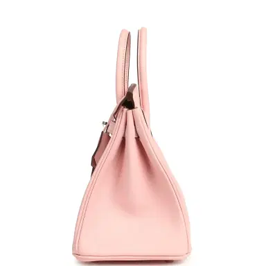 HERMÈS Hermes Birkin 25 Rose Sakura Swift Palladium Hardware | Thumbnail 3 HERMÈS Hermes Birkin 25 Rose Sakura Swift Palladium Hardware | Thumbnail 3