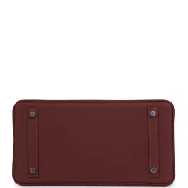 HERMÈS Hermes Birkin 30 Rouge H Togo Palladium Hardware | Thumbnail 6 HERMÈS Hermes Birkin 30 Rouge H Togo Palladium Hardware | Thumbnail 6