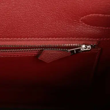HERMÈS Hermes Birkin 30 Rouge H Togo Palladium Hardware | Thumbnail 8 HERMÈS Hermes Birkin 30 Rouge H Togo Palladium Hardware | Thumbnail 8