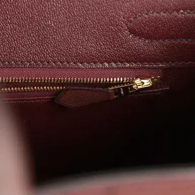 HERMÈS Hermes Birkin 30 Rouge Sellier Ostrich Gold Hardware | Thumbnail 8 HERMÈS Hermes Birkin 30 Rouge Sellier Ostrich Gold Hardware | Thumbnail 8