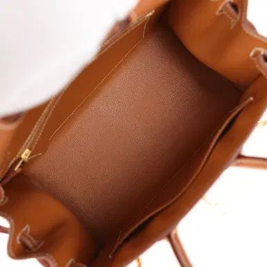 HERMÈS Hermes Birkin Sellier 25 Gold Madame Gold Hardware | Thumbnail 9 HERMÈS Hermes Birkin Sellier 25 Gold Madame Gold Hardware | Thumbnail 9