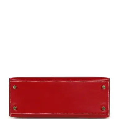 HERMÈS Hermes Kelly Sellier 25 Rouge Piment Box Gold Hardware | Thumbnail 6 HERMÈS Hermes Kelly Sellier 25 Rouge Piment Box Gold Hardware | Thumbnail 6