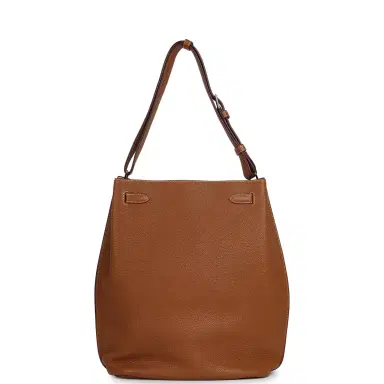 HERMÈS Pre-owned Hermes So Kelly 26 Gold Togo Palladium Hardware | Thumbnail 4 HERMÈS Pre-owned Hermes So Kelly 26 Gold Togo Palladium Hardware | Thumbnail 4