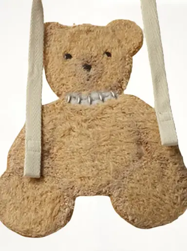 Palm Angels Bear in Mind Hoodie Off White/brown White | Thumbnail 2 Palm Angels Bear in Mind Hoodie Off White/brown White | Thumbnail 2